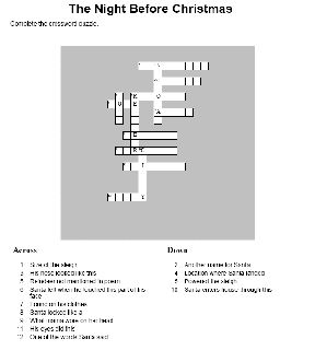 Crossword Puzzle